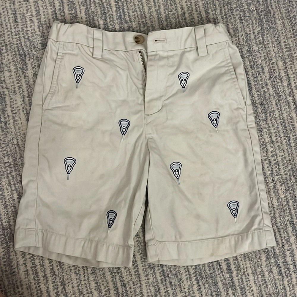 Boys Vineyard Vines Embroidered Lacrosse Shorts